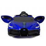 Elektrické autíčko Bugatti Divo Lakované - modré